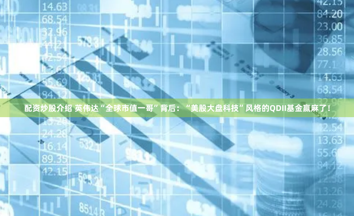 配资炒股介绍 英伟达“全球市值一哥”背后：“美股大盘科技”风格的QDII基金赢麻了！